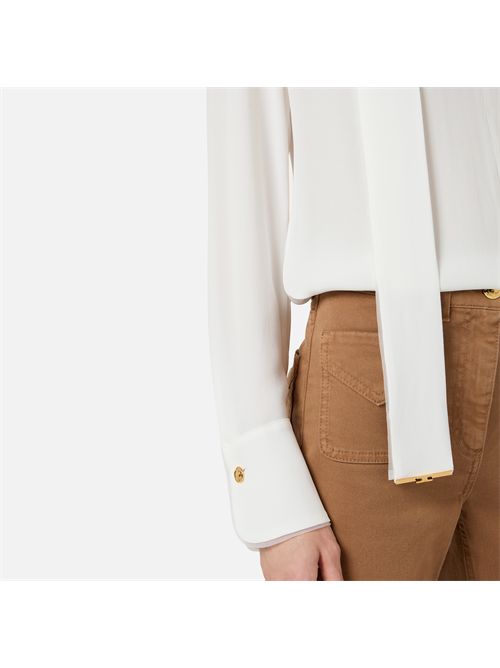 Shirt woman ivory ELISABETTA FRANCHI | CA14661E2/360